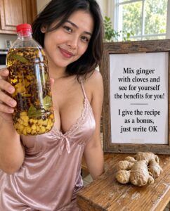 Ginger and Clove: An Aromatic Drink with Natural Compounds