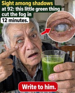 A 92-year-old’s vision through shadows: the truth about the green drink that promises to clear the fog