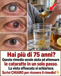 Il miele e il limone eliminano la cataratta dopo i 75 anni: ecco cosa funziona davvero.