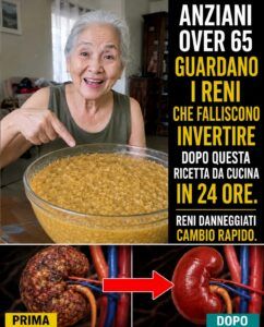 I reni insufficienti riversano nel sangue scorie durante la notte, finché questa ricetta non interrompe il flusso.