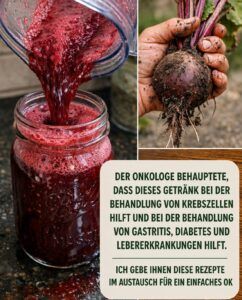 Rote Bete: Das natürliche Getränk, das Ihre Stoffwechselgesundheit fördern kann.