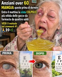 Quella polvere amara può risvegliare gli occhi deboli durante la notte