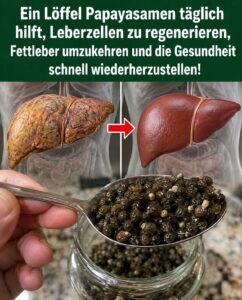 Papayakerne regen eine Darm-, Leber- und Blutkreislauf-Regeneration an, die die meisten Menschen übersehen.
