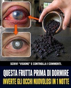 Questo frutto di bosco scuro favorisce la riparazione notturna della retina, contrastando l’abbagliamento e la sensazione di sabbia negli occhi.