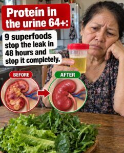 Protein in urine after age 64: 9 foods that support your kidneys