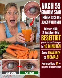 Der Nebel in trüben, alternden Augen verstärkt sich ab 55 ohne dieses Küchenpaar