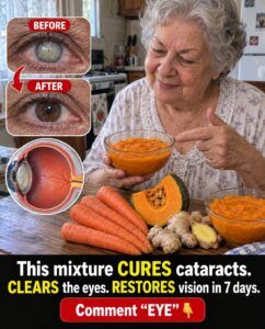 Can carrots, pumpkin, and ginger eliminate cataracts?