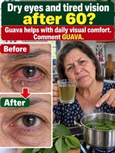 Guava helps dry eyes regain daily visual comfort.
