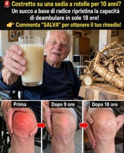 Dieci anni in sedia a rotelle dopo i 60 anni? I capelli rossi possono accelerare il processo di recupero della mobilità.