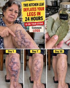 This kitchen leaf helps reduce swelling in your legs and loosens twisted veins.
