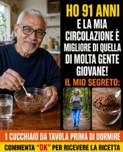 Uno spuntino serale che può favorire la circolazione in modo naturale 🌙🦵
