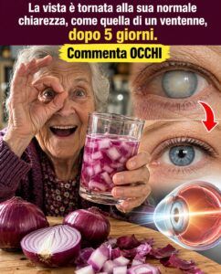 La cipolla rossa stimola un processo di riparazione oculare nascosto