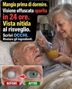 Mangia questo prima di andare a letto e vedrai la vista offuscata iniziare a schiarirsi