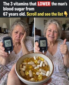 Can three vitamins lower blood sugar faster than one medication?