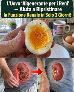 Il trucco dell’uovo sodo che fa svegliare i reni ostinati