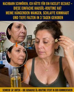 Ihre Gesichtshaut hat jahrelang unter dem Mangel an diesen beiden reparierenden Ölen gelitten.