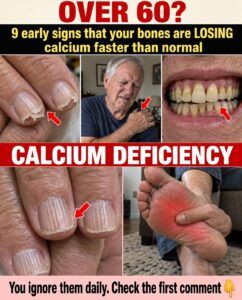 Calcium deficiency after age 60? These signs can confuse you