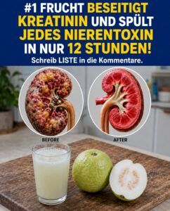 Hohe Kreatininwerte belasten Ihre Nieren – bis diese oft übersehene Frucht Abhilfe schafft.