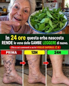 L’erba che alleggerisce le gambe pesanti e riduce rapidamente il gonfiore.
