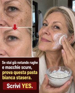 È possibile che una pasta bianca elimini rughe e imperfezioni in 15 minuti?