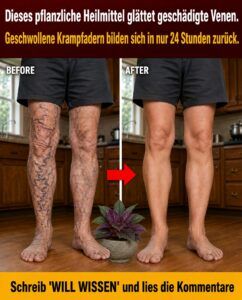 Betonierte Waden und seilartige, geschädigte Beinvenen lassen nach diesem abendlichen Küchenritual nach.