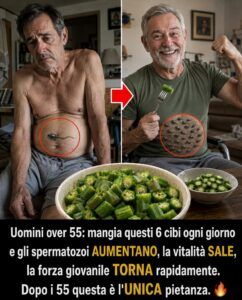 Uomini over 55: 6 alimenti che aumentano la conta spermatica
