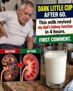 Dark cup after 60: the milk mistake that confuses your kidneys