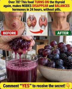 Do grapes eliminate thyroid nodules in 24 hours? What you should know after age 78