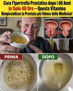 La vitamina D fa sì che una prostata più pesante si ritiri