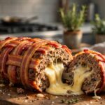 Bacon-Wrapped Meatloaf Roll