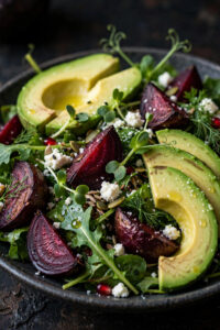 Avocado and Beet Salad