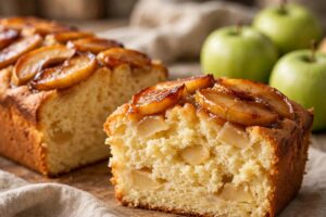 Homemade Apple Sponge Cake
