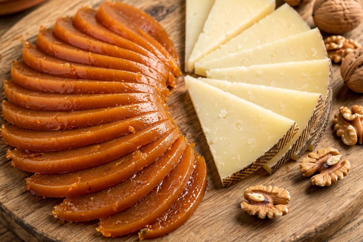 Homemade Quince Paste with Cheese
