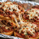 Loaded Pizza Burgers