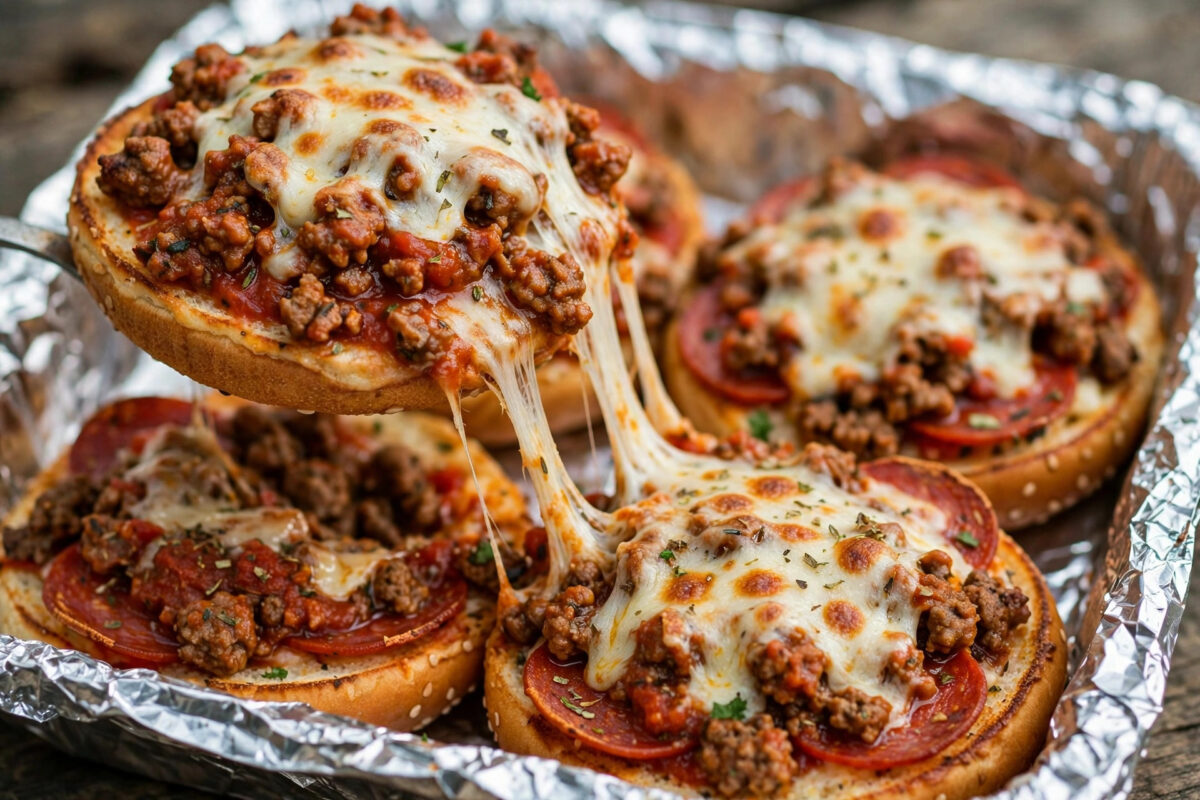 Loaded Pizza Burgers