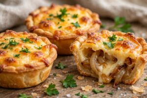 Easy Cheese and Onion Savoury Tart