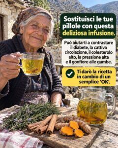 🌿 Dì addio a diabete, colesterolo alto e cattiva circolazione: l’infuso naturale che può trasformare la tua salute