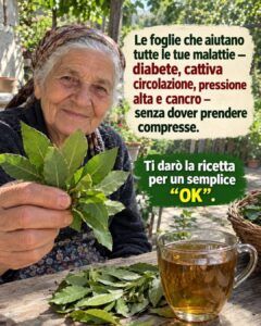 🍃 Le foglie che curano tutti i tuoi malanni – diabete, cattiva circolazione, pressione alta e cancro – senza bisogno di prendere pillole.