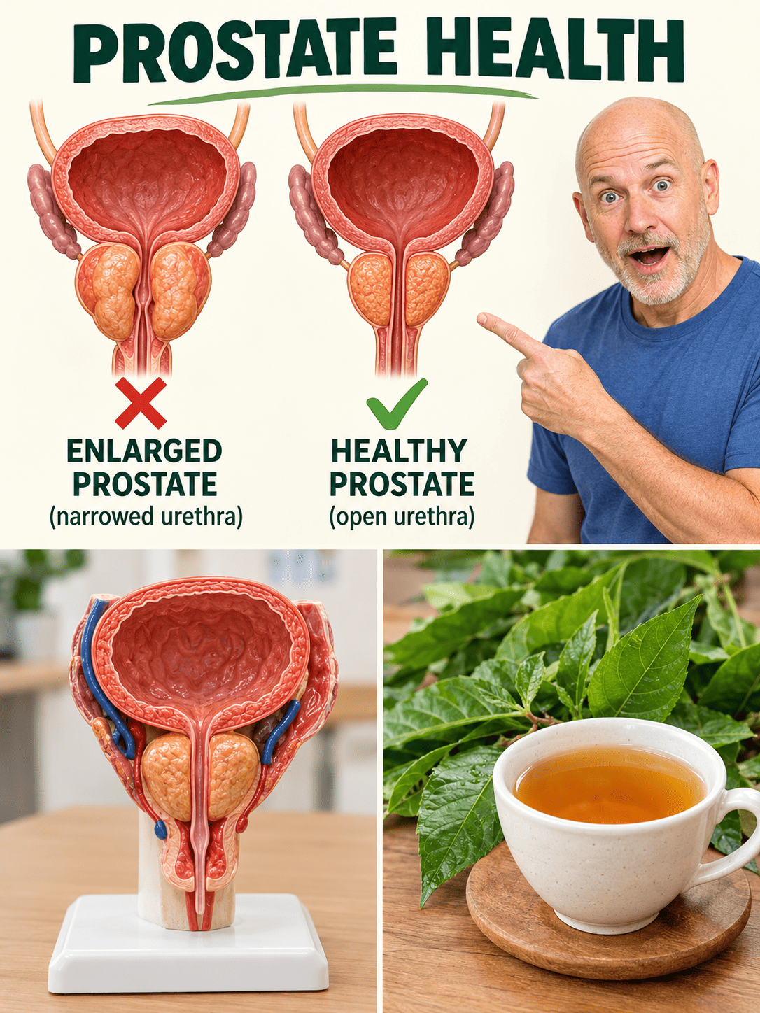 Infographic sức khỏe tuyến tiền liệt
