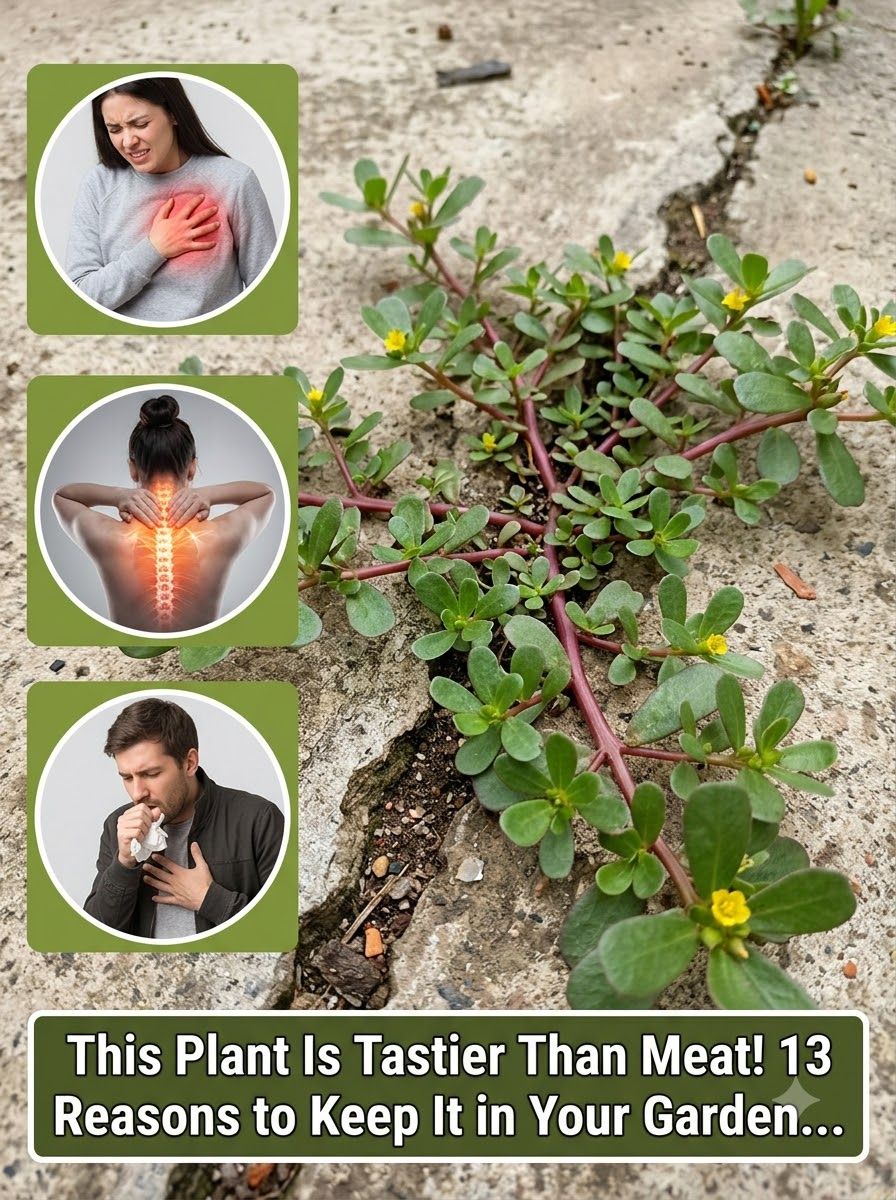 Purslane plant growing in concrete 20261007082600 Purslane plant growing in concrete 20261007082600