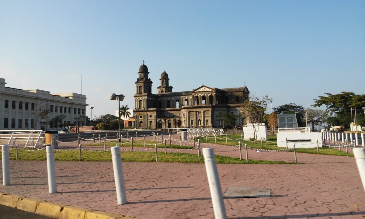 Managua'daki eski katedral