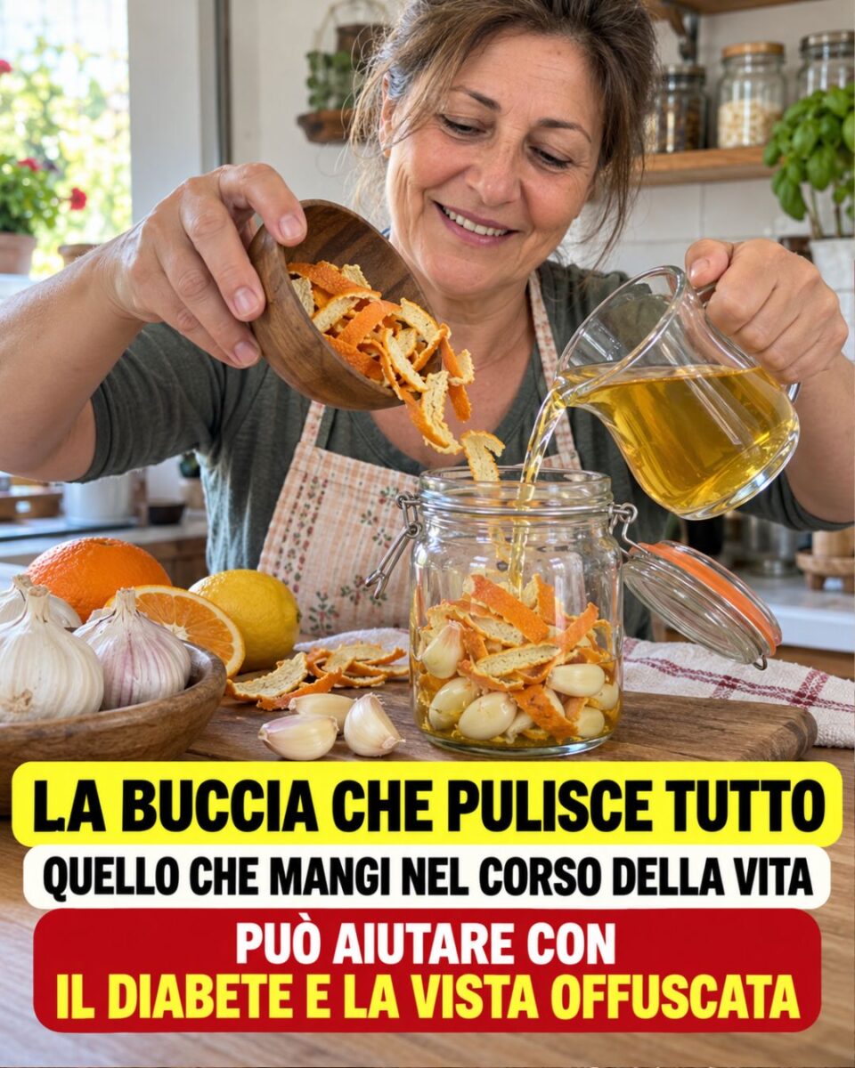 Bucce d'arancia e aglio: l'antico rimedio della nonna per il benessere quotidiano
