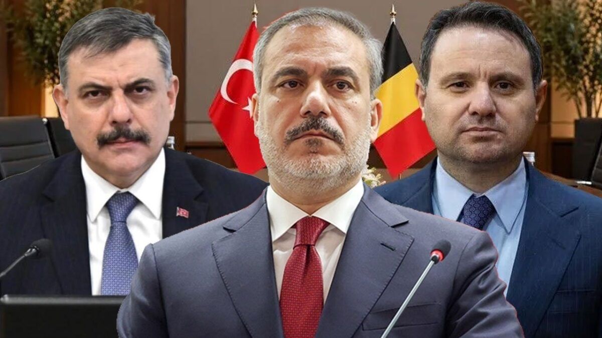 Bakanlar Mustafa Çiftçi, Hakan Fidan ve Akın Gürlek
