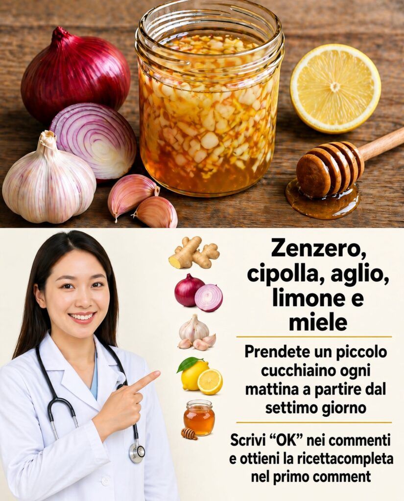 browser download 20260930T171806.744978378Z 2 grok image a1d358b8 1810 4d03 817f f97f04e2c5e1 Zenzero cipolla aglio limone miele ricetta