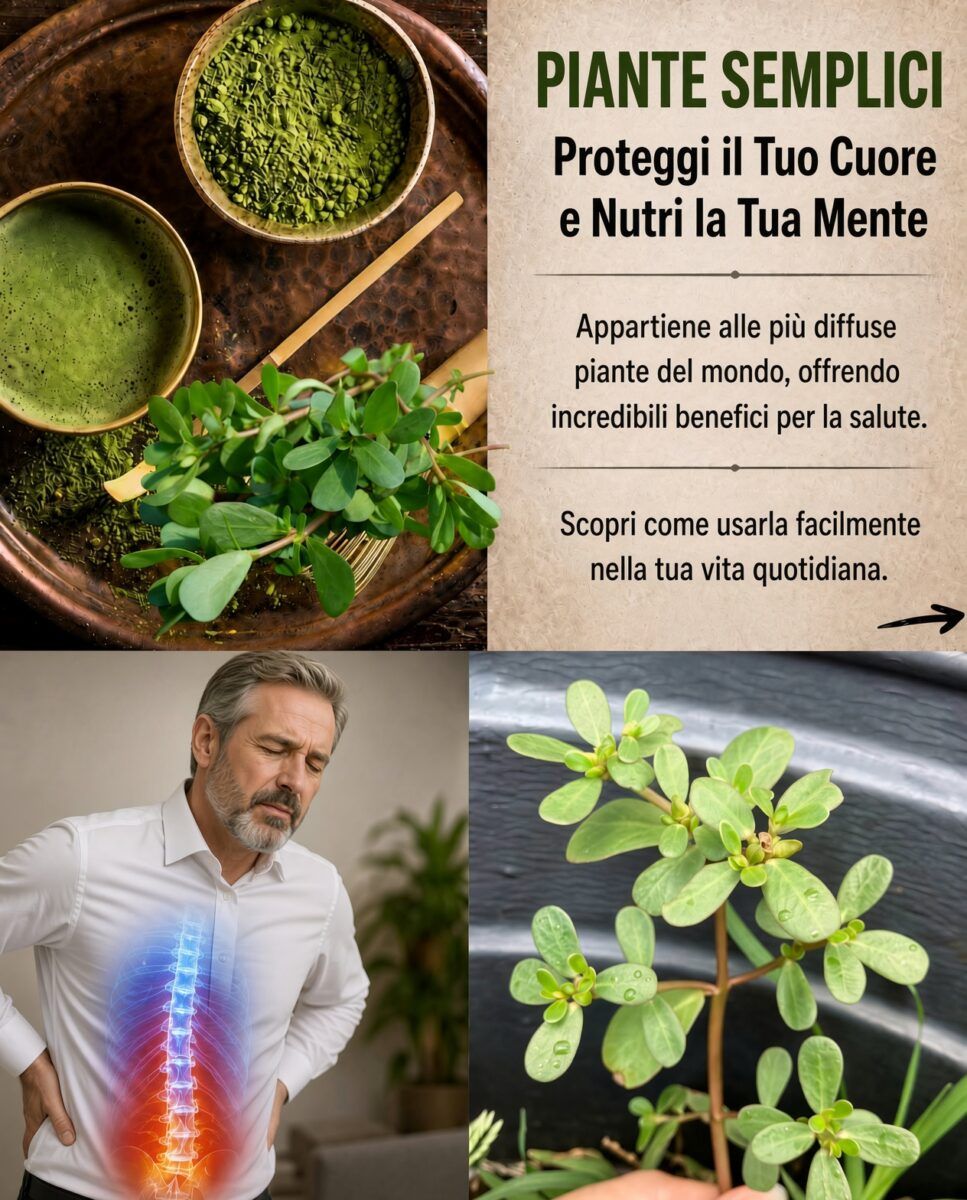 Portulaca, la pianta che protegge cervello e cuore