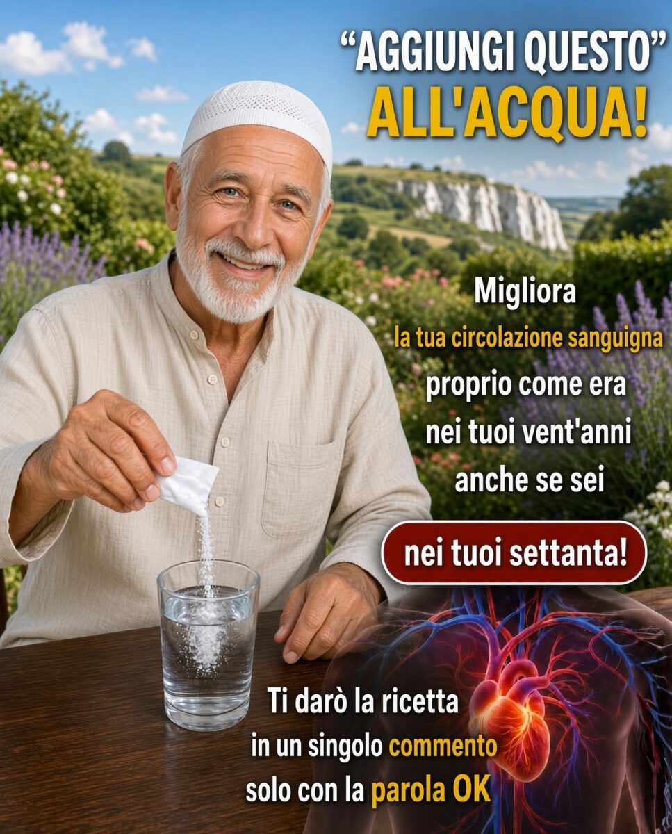 Acqua e minerali essenziali per gli anziani