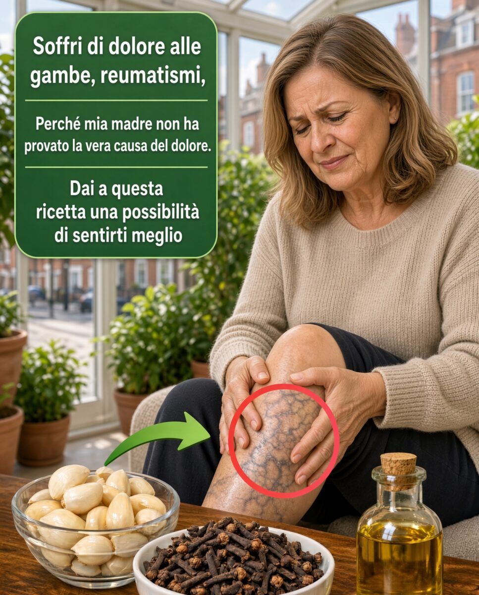dolore gambe reumatismi rimedio naturale