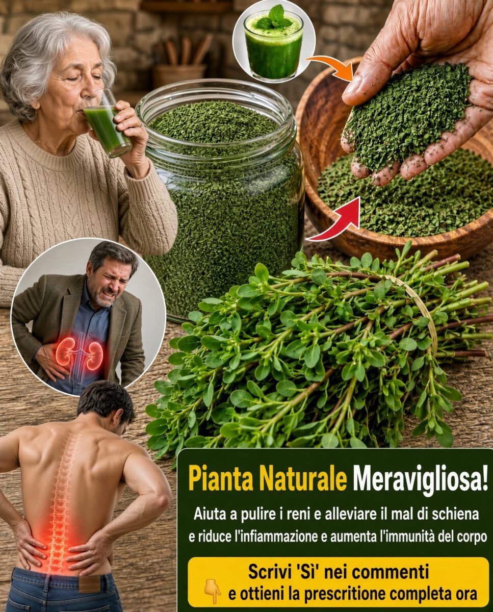 pianta meravigliosa reni schiena