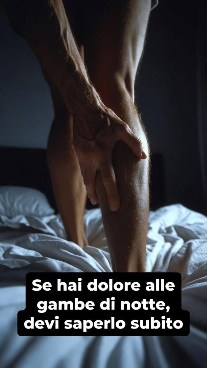 Crampi alle gambe di notte