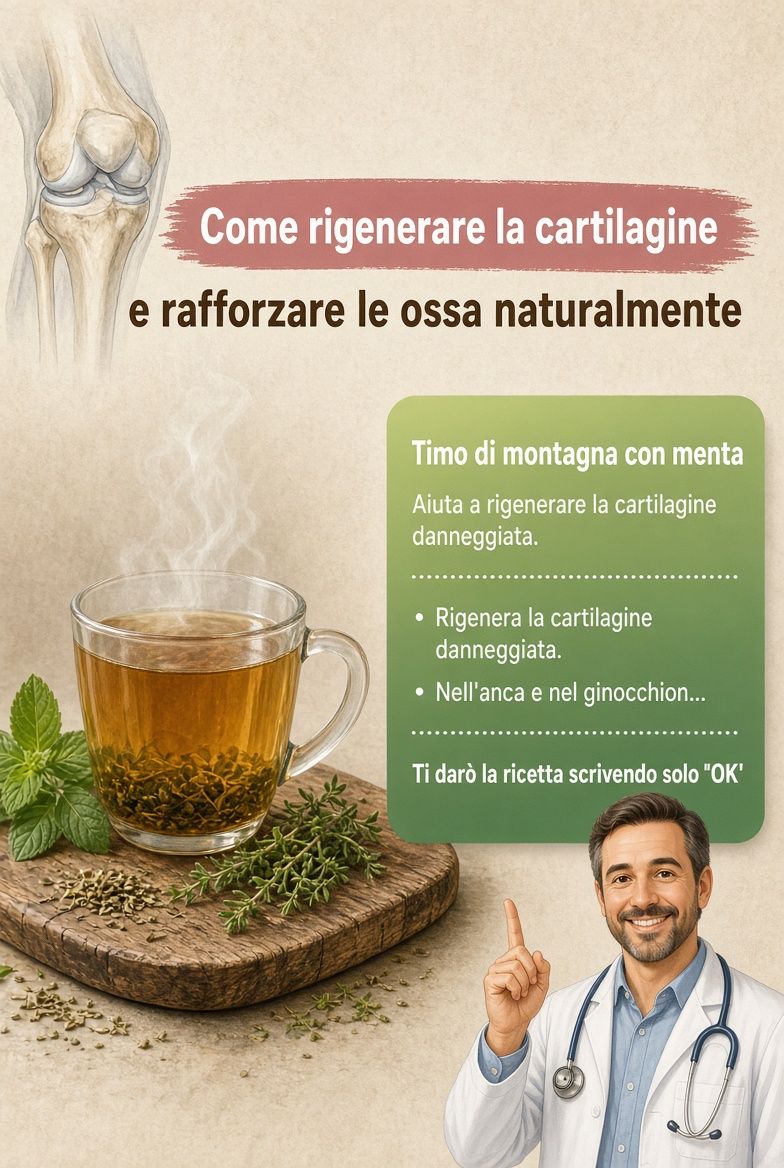 Menta e rosmarino: come rigenerare la cartilagine danneggiata di anca e ginocchio